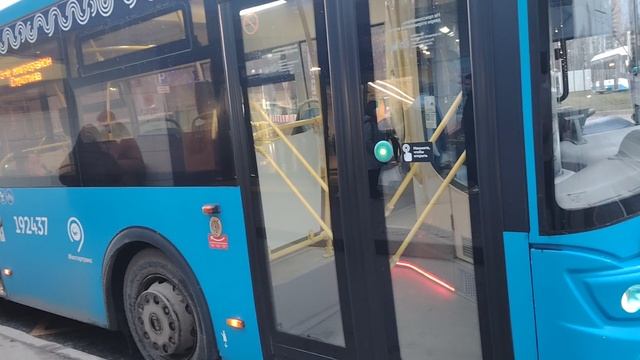 Автобус ЛиАЗ 5292 борт 192437, маршрут 654 смотреть онлайн