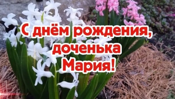 С днём рождения, доченька Мария! смотреть онлайн