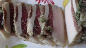 Сало сухой посол. Засолка сала сухим способом со специями и чесноком