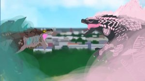 Годзилла эволюция VS Годзилла 1998