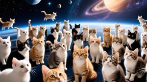 Подборка котиков нейросети