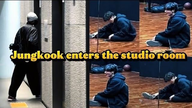 Пойман на камеру! Чонгук тайно проник в студию. смотреть онлайн