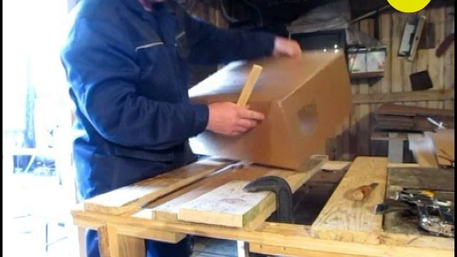 Сборка 4-х рамочного пакета из картона смотреть онлайн