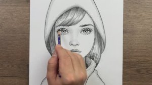 Как нарисовать девушку шаг за шагом - Как сделать простые рисунки карандашом