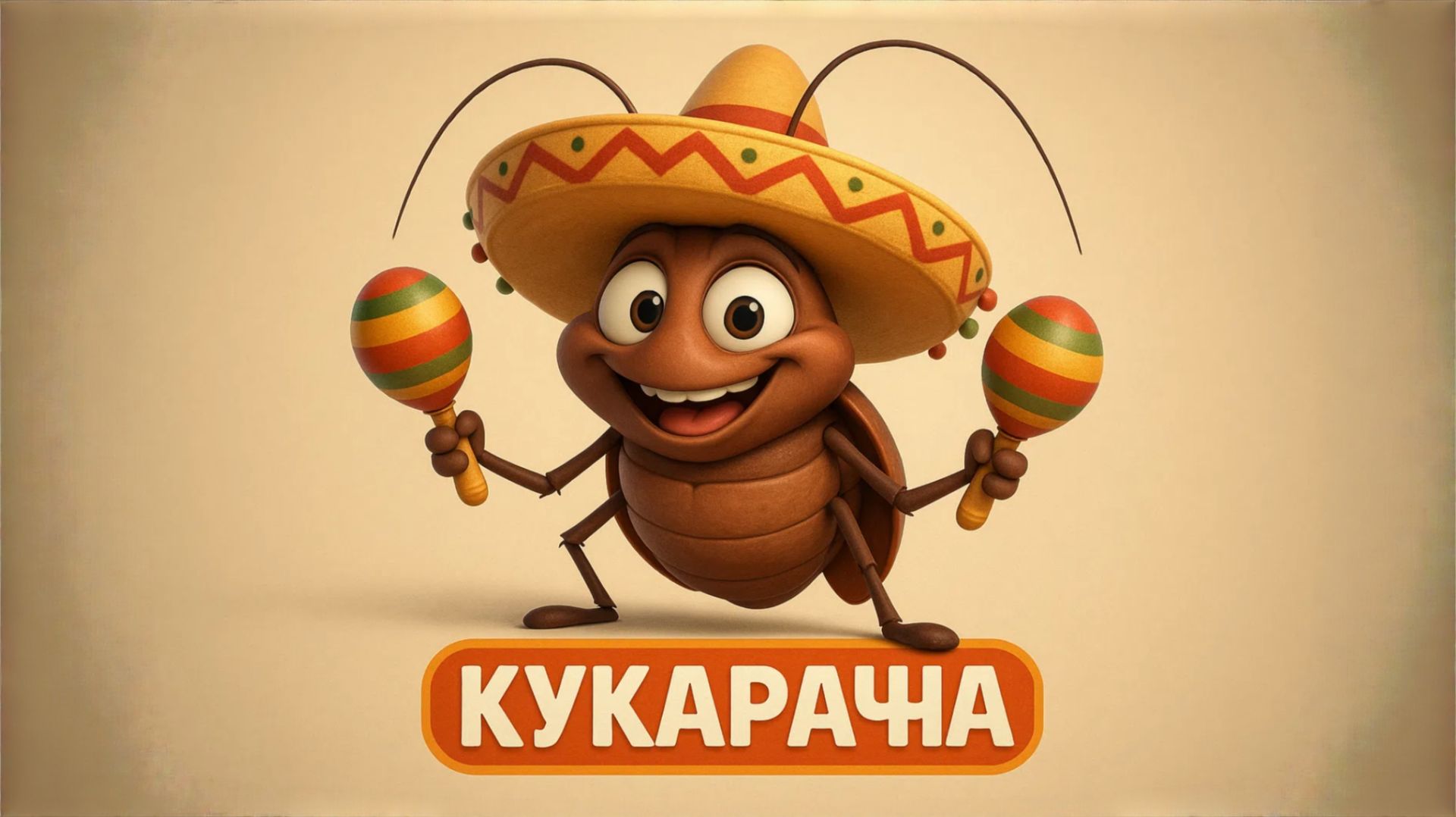 КУКАРАЧА КУКАРАЧА Детская весёлая песенка про таракана! смотреть онлайн