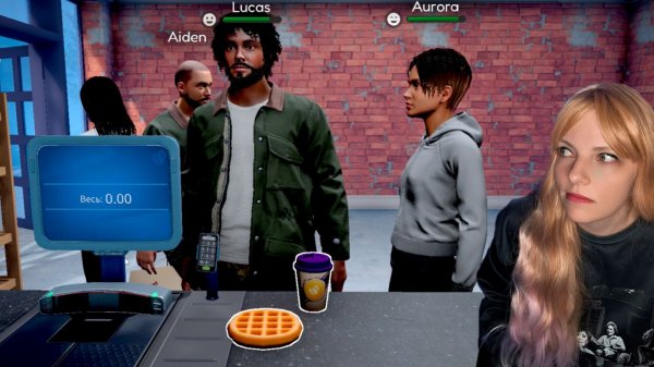 Открыла кафе My Cafe Manager Simulator #1