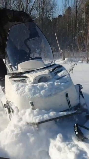 Буран переделанный на две лыжи. смотреть онлайн