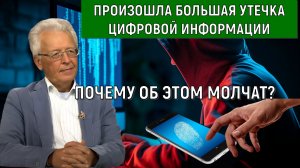 Произошла большая утечка кража цифровой информации! Почему об этом молчат? Валентин Катасонов