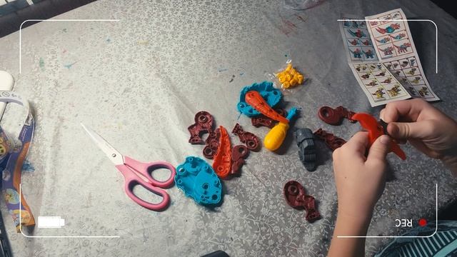 распоковка Дино техно трицератопс.
