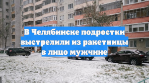 В Челябинске подростки выстрелили из ракетницы в лицо мужчине