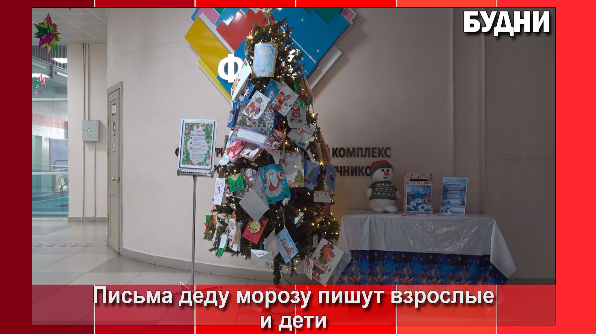 На «Елку желаний» белогорцы принесли уже более 50 писем смотреть онлайн