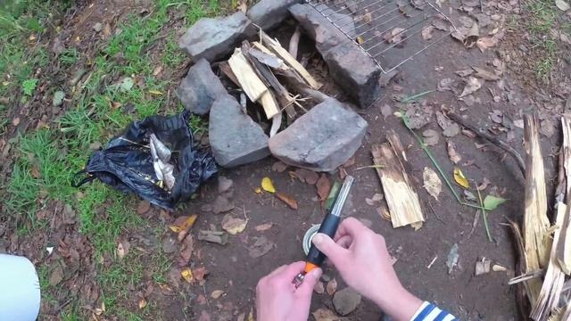 Ловля пеструшки. Подцепил Симу. Жарю рыбу. #жекарыболов #стеклянуха смотреть онлайн