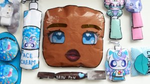 Роблокс Асмр / beauty процедуры / бумажные баночки