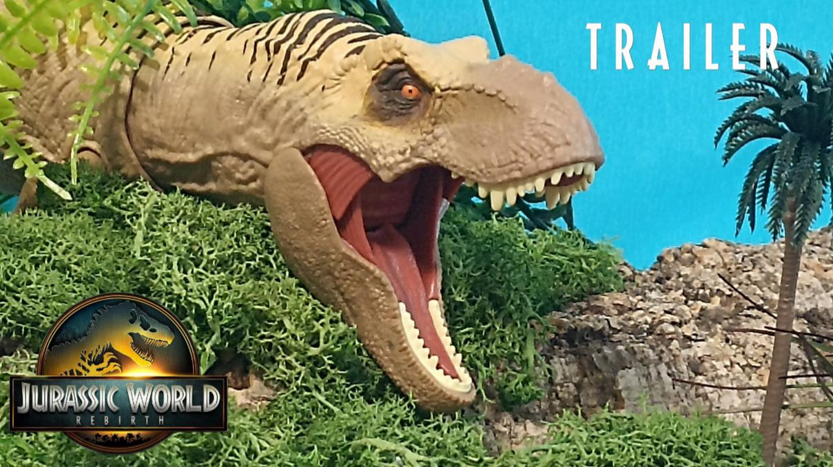 Jurassic World: Rebirth | Stop-Motion Trailer 🦖
