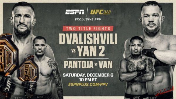 UFC 323 - PETR YAN vs MERAB DVALISHVILI 2