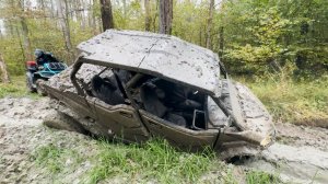 ЗАСАЖИВАЕМ квадроциклы в самую глубокую грязь. CFMOTO 1000 на пределе возможностей.