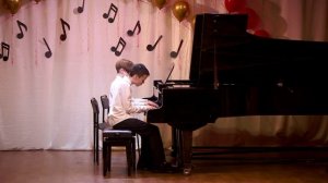 02 Ф. Лист, «Торжественный полонез», исп. форт. «СавАрс-дуэт»: Жуйков Савелий и  Агафонов Арсений