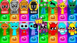 ВСЕ СПРУНКИ МЕГАМИКС 141-144 уровни - Мультики про Спрунке | МУЛЬТФИЛЬМЫ SPRUNKI в Tiles Hop