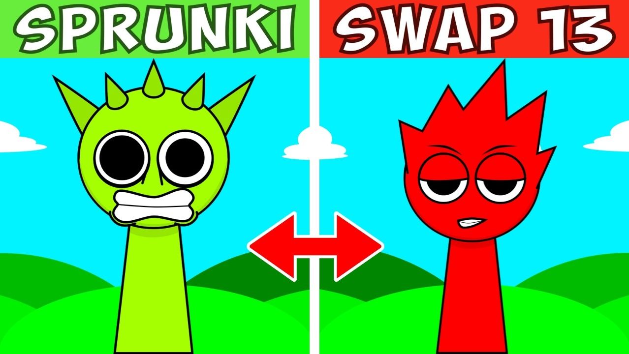 Incredibox Sprunki Фаза 1 Но Swapped 13 смотреть онлайн