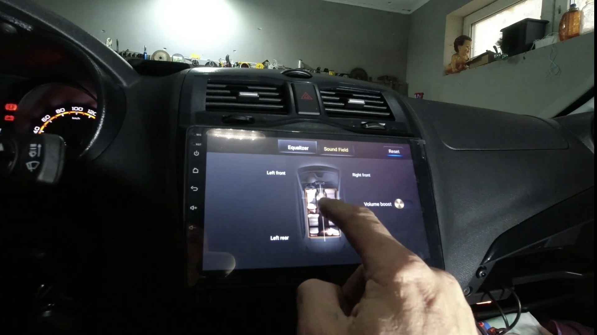 Установка магнитолы планшета на Лада гранта. смотреть онлайн