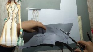 Моделирование. Платье. Выкройка № 1896.