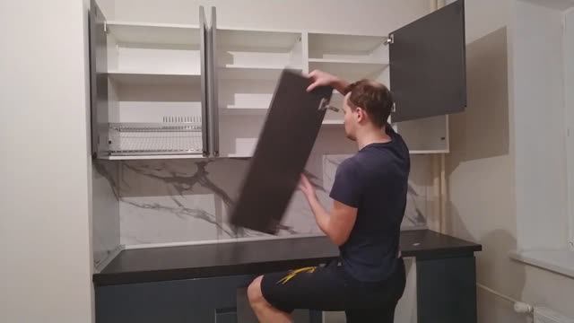 Установка и сборка кухни IKEA METOD | Пошаговый обзор | Кухня в новостройке ЖК Большое Путилково смотреть онлайн