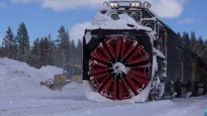 Снегоуборочный поезд