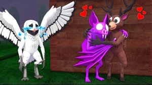 Летучая мышь и олень любят секретничать в «99 ночей в лесу» Анимация