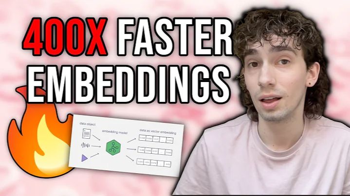 400x Faster Embeddings! - Static & Distilled Embedding Models смотреть онлайн