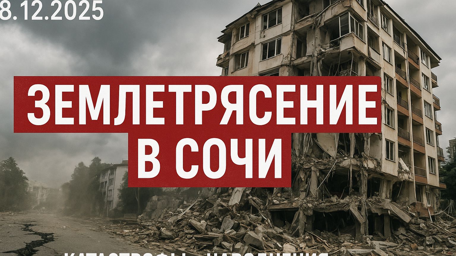 Новости Сегодня 08.12.2025 - Цунами Европа, Москва Ураган, Украина, Катаклизмы США смотреть онлайн