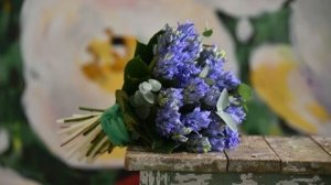 Букет из гиацинтов