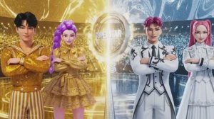 KPop Demon Hunters Makeover! Gold vs Silver Couple From Huntrix vs Saja Boys | SAJA Boys x Huntrix