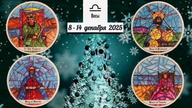 ВЕСЫ: "ВАША НЕДЕЛЯ" с 8 по 14 ДЕКАБРЯ 2025 года (таро-прогноз)!!! смотреть онлайн