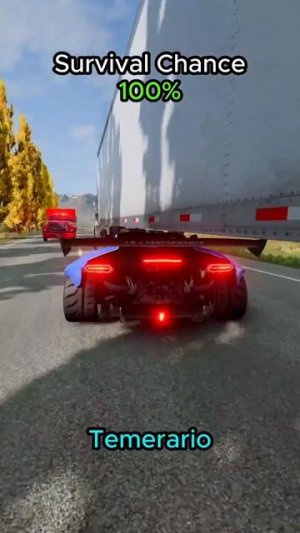 успел проехать через фуру ?