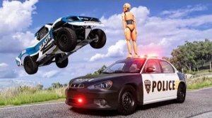 Эпические прыжки на скоростной машине #357 – Потрясающий драйв |