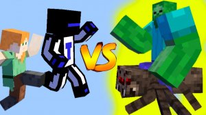 БИТВА ПРОТИВ СТРАШНЫХ МУТАНТОВ В МАЙНКРАФТЕ - САМЫЙ СИЛЬНЫЙ МОБ В МАЙНРКАФТЕ ПРОТИВ ИГРОКА