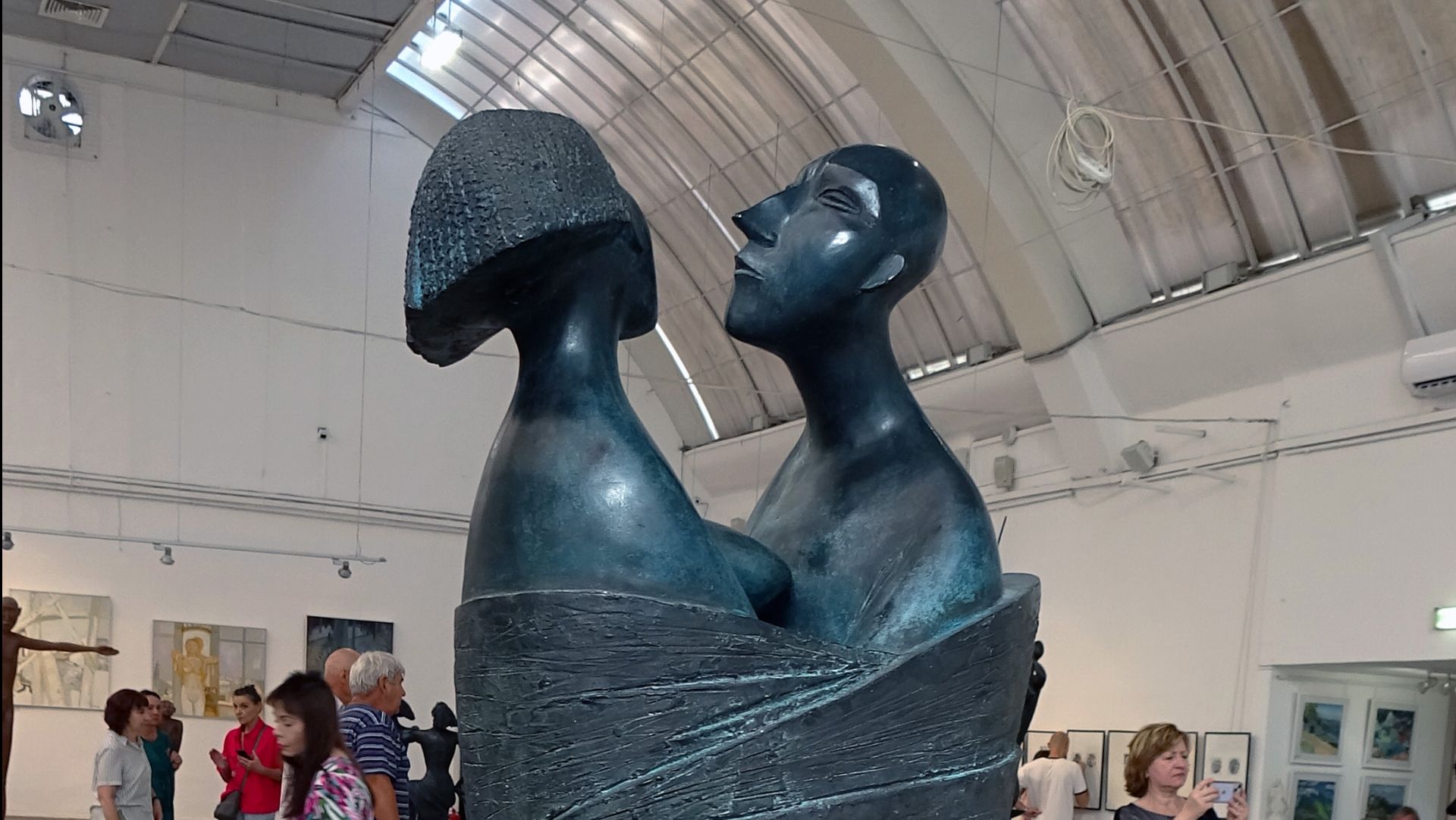 Геннадий Красношлыков - Скульптура " ЛЮБОВНИКИ " смотреть онлайн