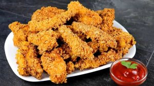 Мои друзья его обожают! Идеальная закуска для компании! Простой рецепт из хлопьев и курицы!