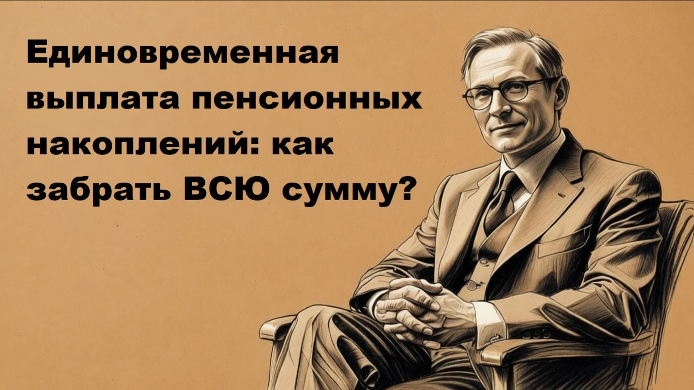 Единовременная выплата из накопительной пенсии: кто имеет право и как получить смотреть онлайн