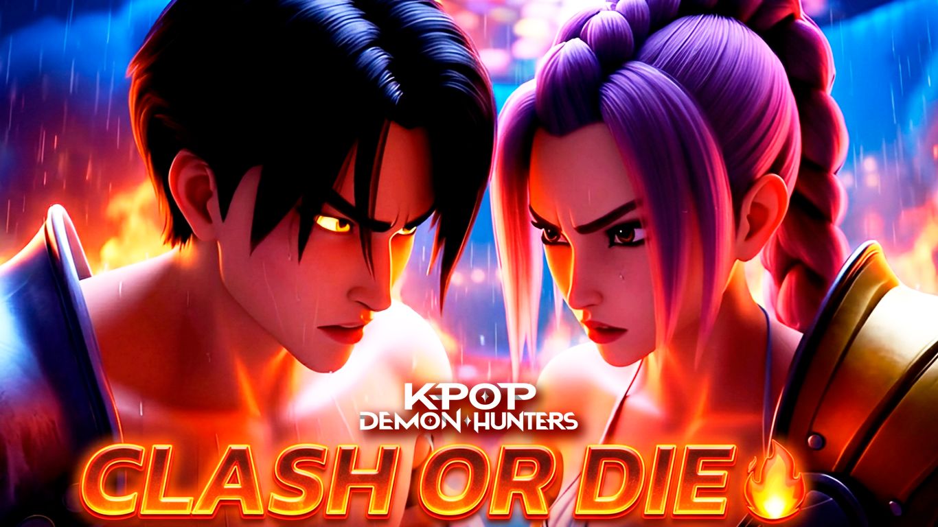 К-Поп Охотницы на Демонов: CLASH OR DIE 🔥 | Huntrix X Saja (почти Mortal Combat 😅)