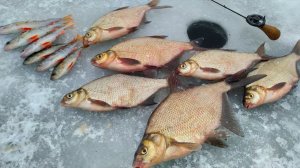 НА ПЕРВЫЙ ЛЁД ЗА ЛЕЩЁМ С ЧЁРТИКАМИ !