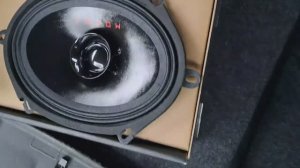 Киа рио 2 устновка динамиков Урал Молот.Kia Rio 2 Ural Hammer speaker installation 5«х7» Rear