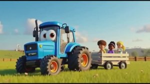 ПЕСЕНКА СКАЗКА ДЛЯ САМЫХ МАЛЕНЬКИХ СИНИЙ ТРАКТОР