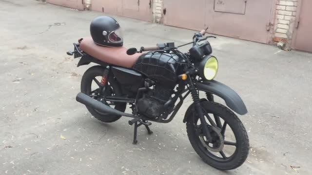 Caferacer | Scrambler | Мотоцикл за 10000 рублей?! смотреть онлайн