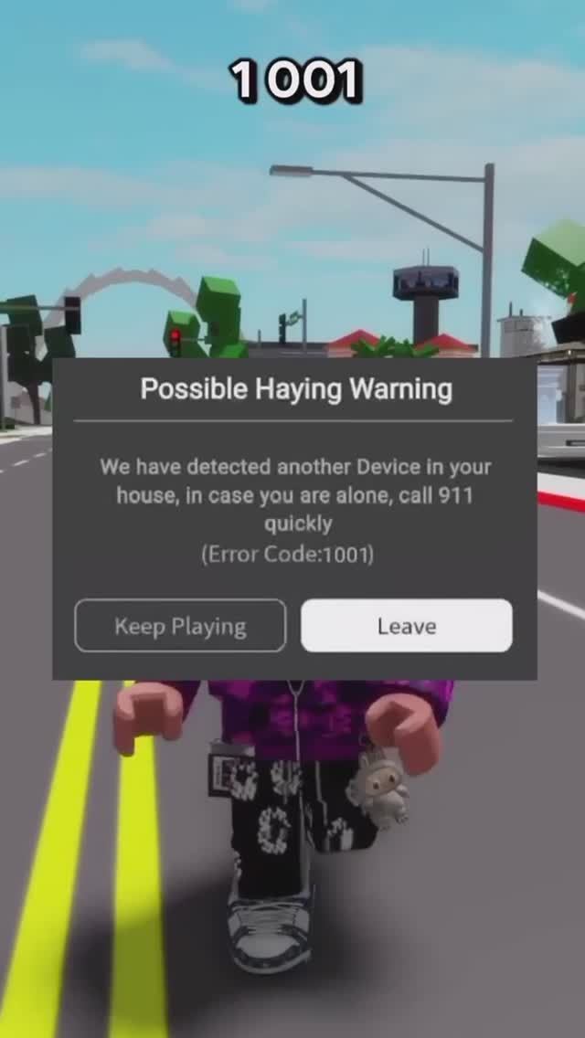 💀 ОШИБКА 1001 СУЩЕСТВУЕТ в РОБЛОКС... смотреть онлайн