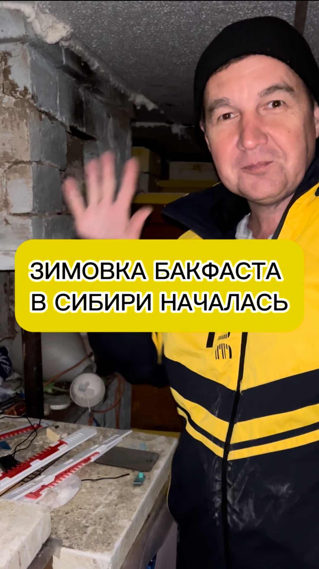 Зимовка Бакфаста в Сибири началась