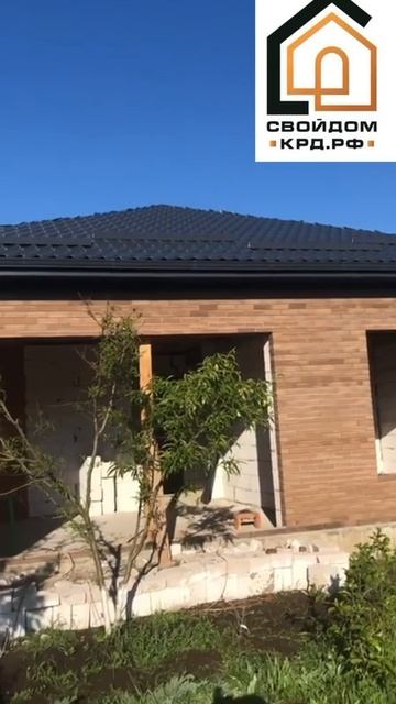 Знаменский, смонтировали металлочерепицу