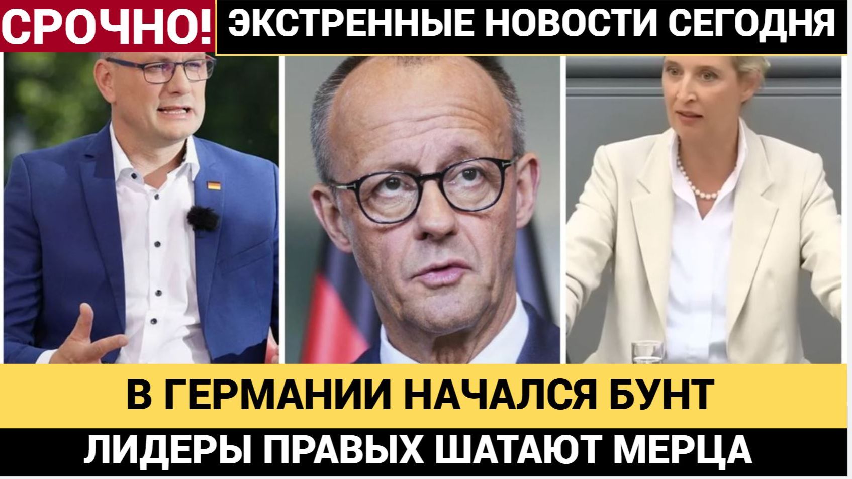 ШОК! Лидер немецких правых призвал вернуть Россию в Европу Санкции бьют по нам, а не по Путину! смотреть онлайн