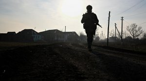 Картина дня на освобожденной харьковской земле