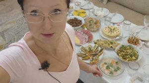 Видео привет с праздничного стола... Декабрь 2025 года.